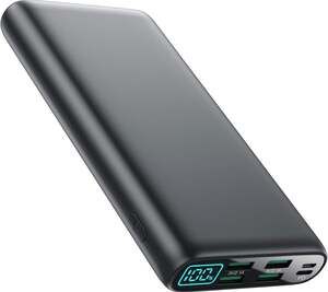 Portable Charger 38800mAh, LCD Display Power Bank, 4 USB Outputs
